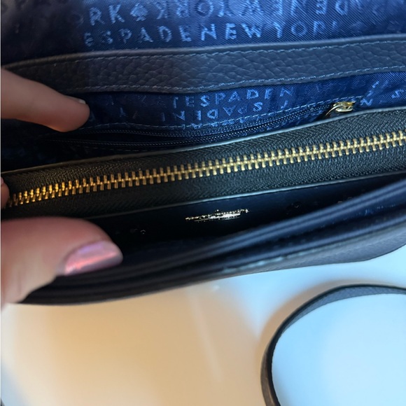 Kate Spade Navy “Set in Stone” Crossbody Bag with matching wallet - Picture 12 of 12